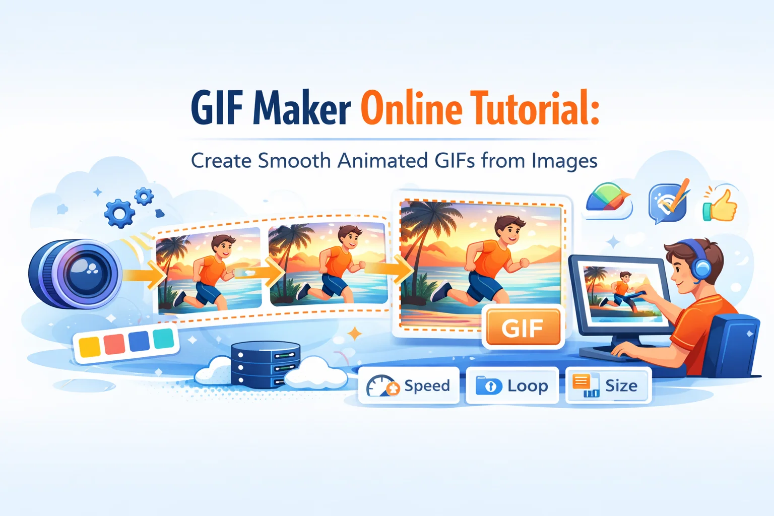 GIF Maker Tutorial - Create Animated GIFs Online