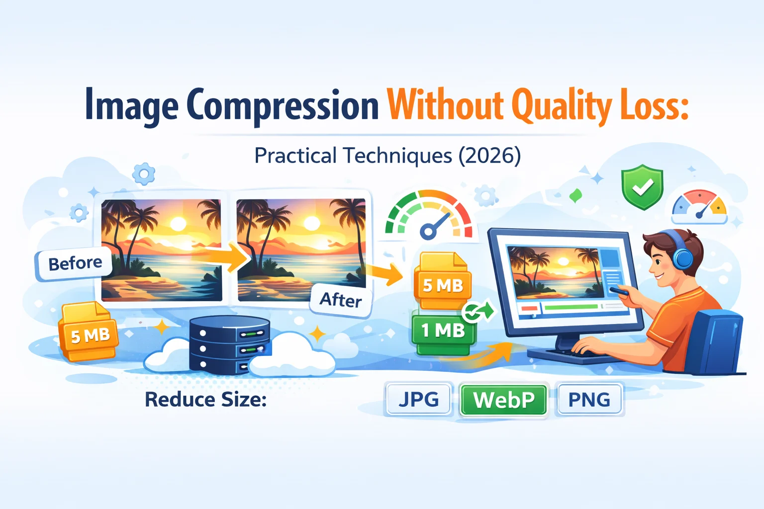 Image Compression Guide - Lossless vs Lossy Techniques