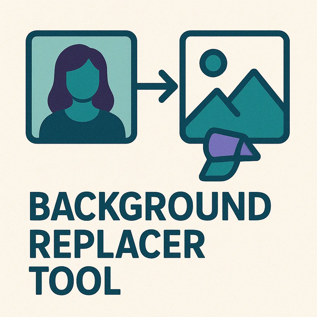 Online background replacer tool preview